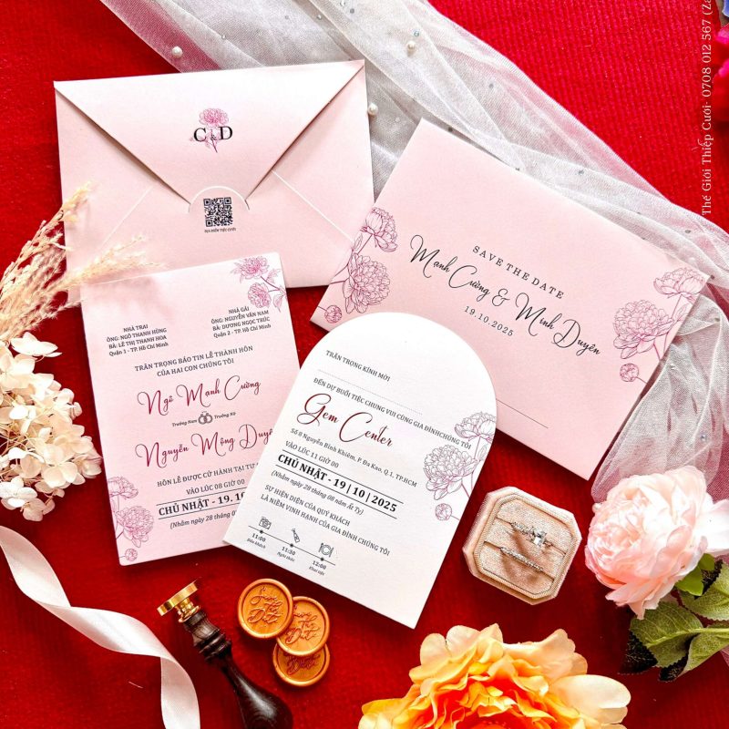 Thiệp Cưới DA-602