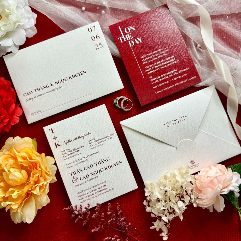 Thiệp Cưới DA-606