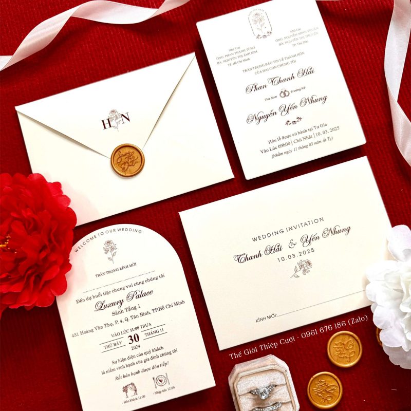 Thiệp Cưới DA-608