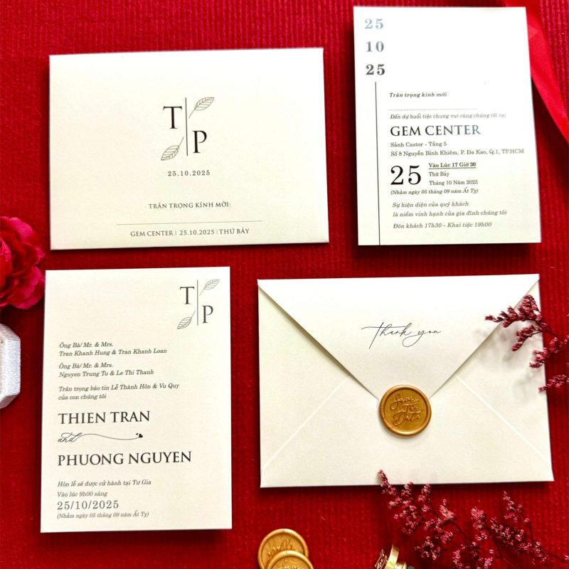 Thiệp Cưới DA-702
