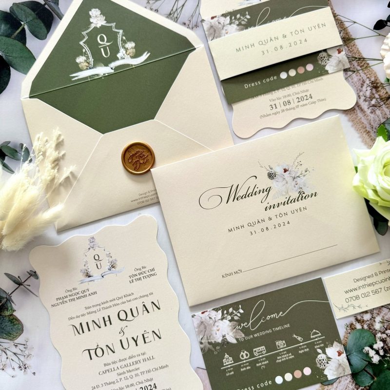 Thiệp Cưới D-503